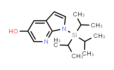 CAS No. 685514-01-6, 1-(Triisopropylsilyl)-1H-pyrrolo[2,3-b]pyridin-5-ol