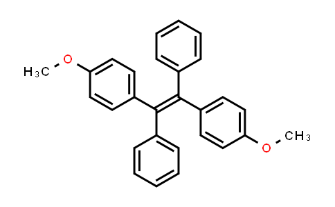 CAS No. 68578-78-9, 1,2-Bis(4-methoxyphenyl)-1,2-diphenylethene