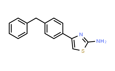 CAS No. 68729-05-5, 4-(4-Benzylphenyl)-1,3-thiazol-2-amine