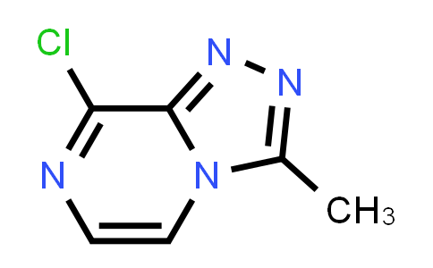 CAS No. 68774-78-7, 8-Chloro-3-methyl-[1,2,4]triazolo[4,3-a]pyrazine