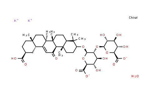 CAS No. 68797-35-3, Dipotassium glycyrrhizinate