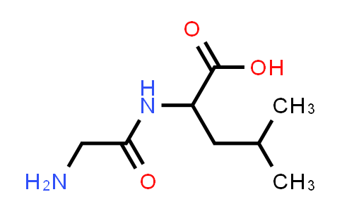 CAS No. 688-14-2, 2-(2-Aminoacetamido)-4-methylpentanoic acid
