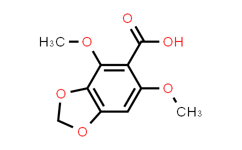 CAS No. 68803-44-1, 4,6-Dimethoxybenzo[d][1,3]dioxole-5-carboxylic acid