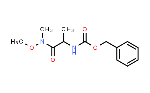 CAS No. 688763-83-9, Benzyl (1-(methoxy(methyl)amino)-1-oxopropan-2-yl)carbamate