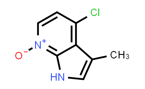 CAS No. 688782-04-9, 1H-Pyrrolo[2,3-b]pyridine, 4-chloro-3-methyl-, 7-oxide