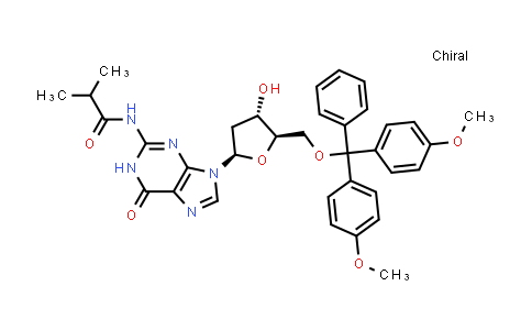 CAS No. 68892-41-1, N2-Isobutyryl-5'-O-(4,4'-dimethoxytrityl)-2'-deoxyguanosine