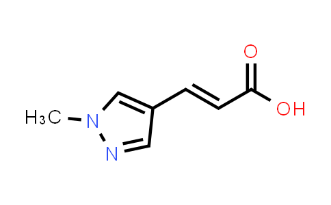 CAS No. 689251-97-6, (2E)-3-(1-methylpyrazol-4-yl)prop-2-enoic acid