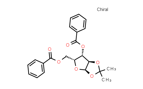 CAS No. 6893-67-0, ((3aR,5R,6S,6aR)-6-(Benzoyloxy)-2,2-dimethyltetrahydrofuro[2,3-d][1,3]dioxol-5-yl)methyl benzoate