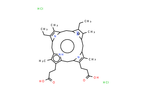 CAS No. 68938-72-7, Mesoporphyrin IX dihydrochloride