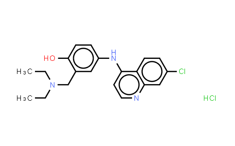 CAS No. 69-44-3, Amodiaquin (dihydrochloride)