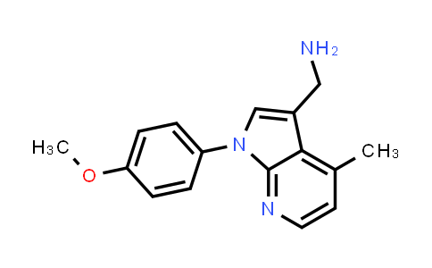 MC567422 | 690199-95-2 | (1-(4-Methoxyphenyl)-4-methyl-1H-pyrrolo[2,3-b]pyridin-3-yl)methanamine