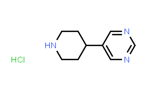 CAS No. 690261-65-5, 5-(Piperidin-4-yl)pyrimidine hydrochloride