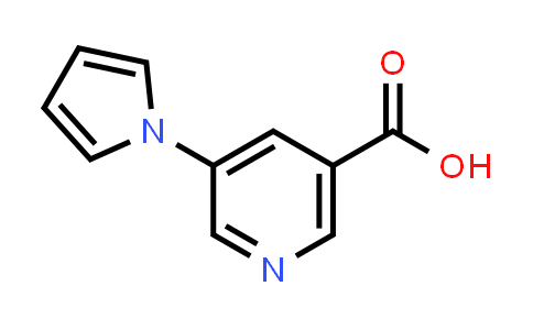 CAS No. 690632-31-6, 5-(1H-Pyrrol-1-yl)nicotinic acid