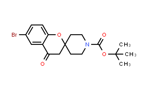CAS No. 690632-38-3, tert-Butyl 6-bromo-4-oxospiro[chroman-2,4'-piperidine]-1'-carboxylate