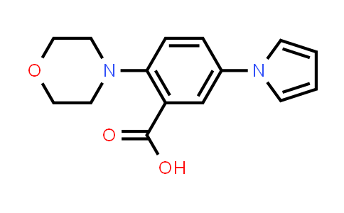 CAS No. 690632-76-9, 2-Morpholino-5-(1H-pyrrol-1-yl)benzoic acid