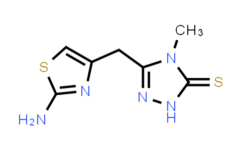 CAS No. 690642-82-1, 3-[(2-Amino-1,3-thiazol-4-yl)methyl]-4-methyl-4,5-dihydro-1H-1,2,4-triazole-5-thione