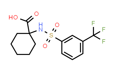 MC567455 | 690645-95-5 | 1-((3-(Trifluoromethyl)phenyl)sulfonamido)cyclohexane-1-carboxylic acid