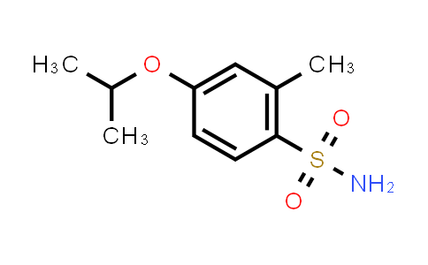 CAS No. 69210-51-1, 2-Methyl-4-(propan-2-yloxy)benzene-1-sulfonamide