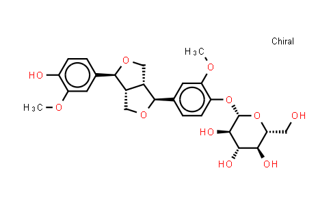 CAS No. 69251-96-3, Pinoresinol 4-O-β-D-glucopyranoside