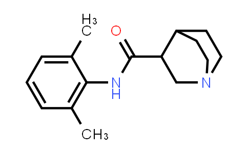 CAS No. 69267-68-1, 1-Azabicyclo[2.2.2]octane-3-carboxamide, N-(2,6-dimethylphenyl)-