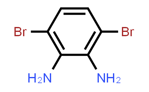 CAS No. 69272-50-0, 3,6-Dibromobenzene-1,2-diamine
