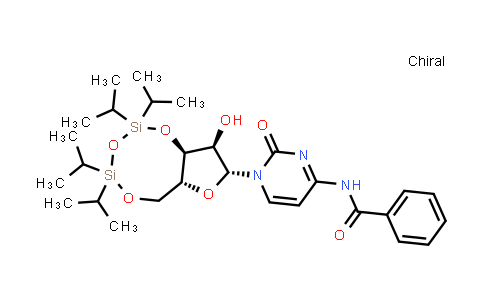 69304-43-4 | N-(1-((6aR,8R,9R,9aS)-9-Hydroxy-2,2,4,4-tetraisopropyltetrahydro-6H-furo[3,2-f][1,3,5,2,4]trioxadisilocin-8-yl)-2-oxo-1,2-dihydropyrimidin-4-yl)benzamide