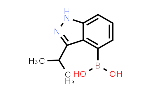 CAS No. 693285-69-7, [3-(Propan-2-yl)-1H-indazol-4-yl]boronic acid