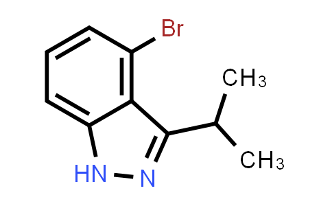 CAS No. 693285-71-1, 4-Bromo-3-(propan-2-yl)-1H-indazole