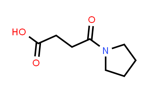 CAS No. 69338-35-8, 4-Oxo-4-pyrrolidin-1-ylbutanoic acid