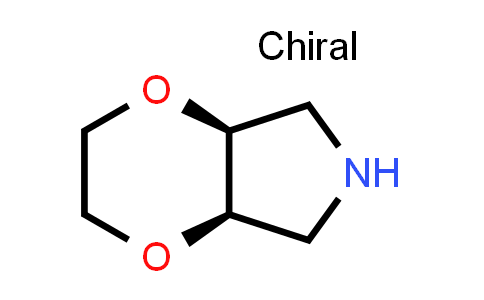 CAS No. 694439-02-6, (4aR,7aS)-rel-hexahydro-2H-[1,4]dioxino[2,3-c]pyrrole