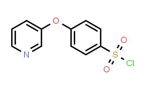 CAS No. 694471-97-1, 4-(Pyridin-3-yloxy)benzenesulfonyl chloride