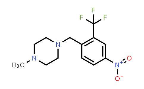 694499-24-6 | Piperazine, 1-methyl-4-[[4-nitro-2-(trifluoromethyl)phenyl]methyl]-