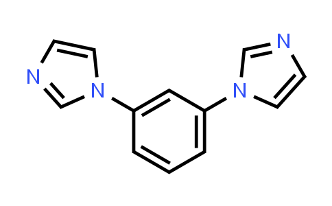 CAS No. 69506-91-8, 1,3-Di(1H-imidazol-1-yl)benzene