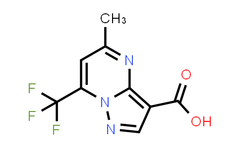 CAS No. 695191-64-1, 5-Methyl-7-(trifluoromethyl)pyrazolo[1,5-a]pyrimidine-3-carboxylic acid