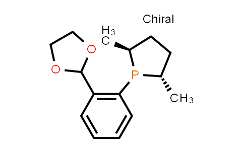 CAS No. 695816-47-8, (2S,5S)-1-[2-(1,3-Dioxolan-2-yl)phenyl]-2,5-dimethylphospholane