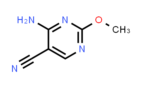 CAS No. 6964-55-2, 4-Amino-2-methoxypyrimidine-5-carbonitrile