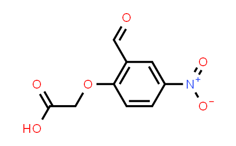CAS No. 6965-69-1, 2-Formyl-4-nitrophenoxyacetic acid