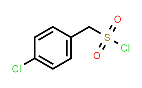 CAS No. 6966-45-6, (4-Chlorophenyl)methanesulfonyl chloride