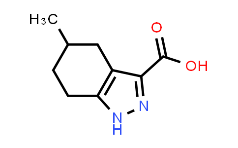 CAS No. 696645-62-2, 5-Methyl-4,5,6,7-tetrahydro-1H-indazole-3-carboxylic acid