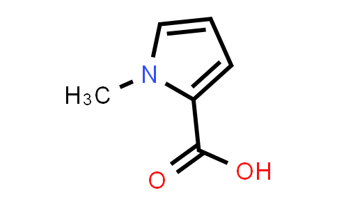 CAS No. 6973-60-0, 1-Methyl-2-pyrrolecarboxylic acid