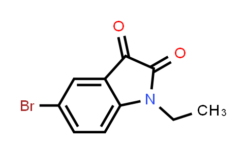CAS No. 69736-76-1, 5-Bromo-1-ethyl-2,3-dihydro-1H-indole-2,3-dione