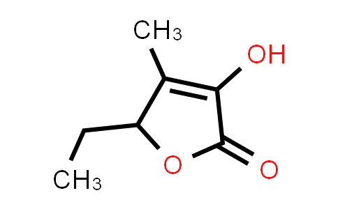 CAS No. 698-10-2, 5-Ethyl-3-hydroxy-4-methylfuran-2(5H)-one