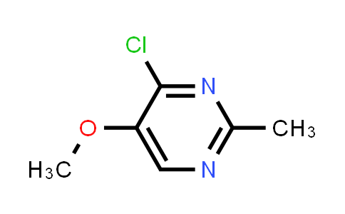 CAS No. 698-33-9, 4-Chloro-5-methoxy-2-methylpyrimidine