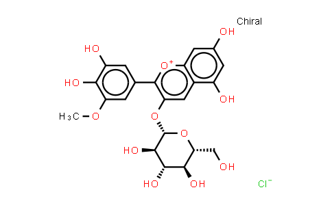 CAS No. 6988-81-4, Petunidin-3-O-glucoside (chloride)