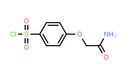 CAS No. 69986-21-6, 4-(2-Amino-2-oxoethoxy)benzenesulfonyl chloride
