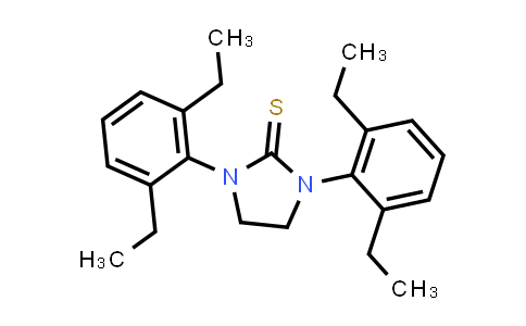 CAS No. 700375-13-9, 1,3-Bis(2,6-diethylphenyl)imidazolidine-2-thione