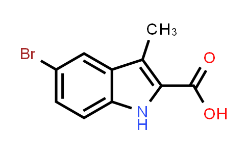 CAS No. 70070-32-5, 5-Bromo-3-methyl-1H-indole-2-carboxylic acid