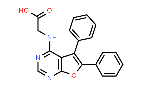 CAS No. 701223-63-4, (5,6-Diphenyl-furo[2,3-d]pyrimidin-4-ylamino)-acetic acid