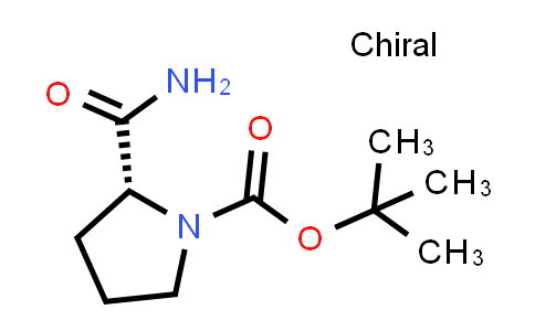 CAS No. 70138-72-6, (R)-tert-Butyl 2-carbamoylpyrrolidine-1-carboxylate