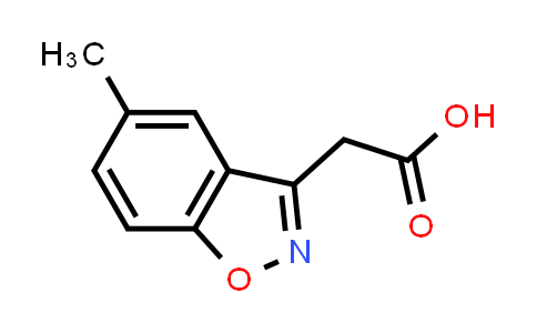 CAS No. 70154-01-7, 2-(5-Methylbenzo[d]isoxazol-3-yl)acetic acid
